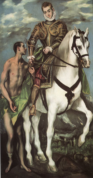 saint martin and the beggar